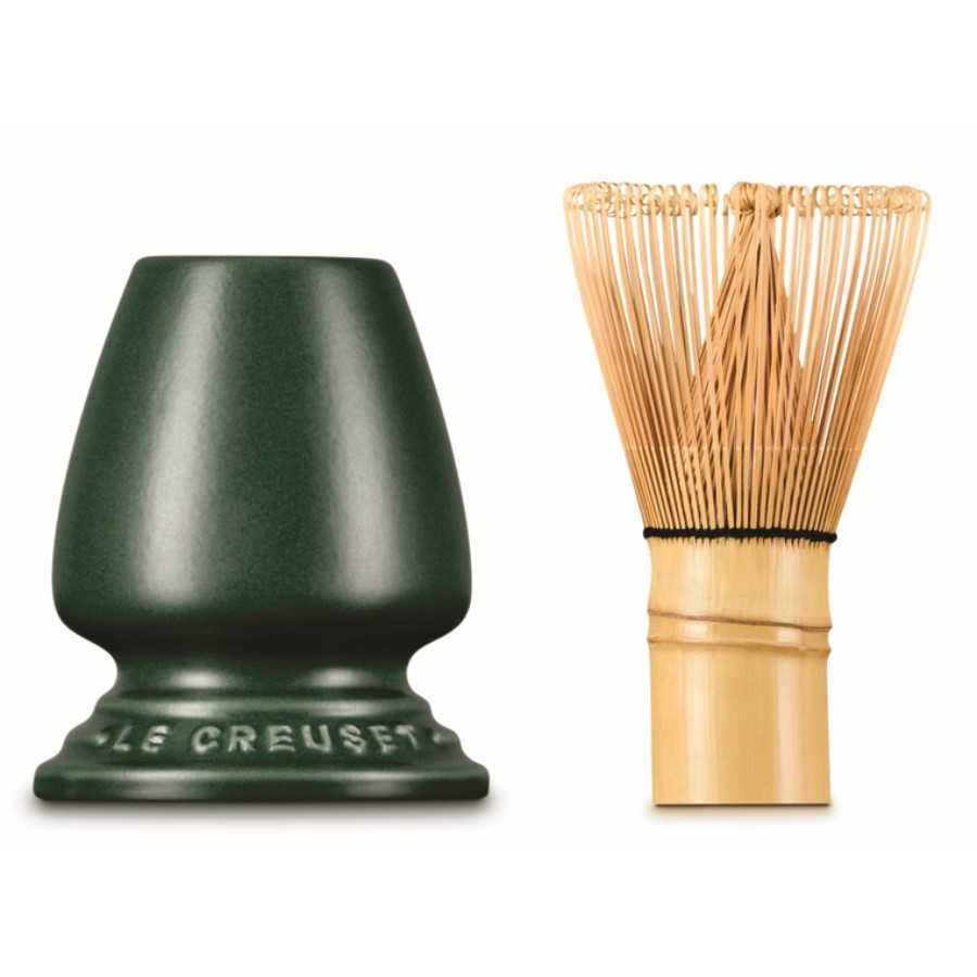 additioanl image for  Le Creuset Matcha Whisk & Stand Foret 